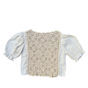 Blusa Crochet Crudo
