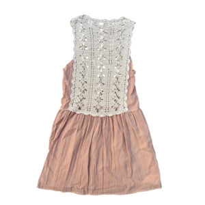 VESTIDO CROCHET ROSA