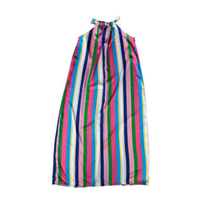 VESTIDO SEDA RAYAS
